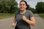 Mujer corriendo - Ultra realista